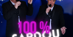 Affiche récital 100 % Sardou