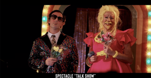 Ringo et la présentatrice vedette