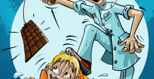 Affiche Professeur Biscoto