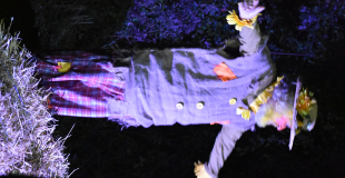 sylphe qui accueille le public