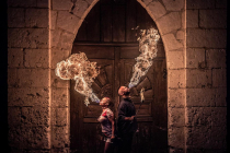 spectacle cracheur de feu