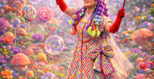 L'Arlequine & ses bulles