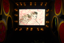 A l'intérieur du mini cinéma