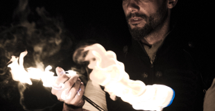magicien du feu