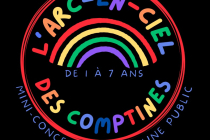 Logo l'Arc-en-ciel des Comptines