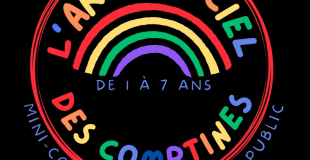 Logo l'Arc-en-ciel des Comptines