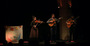 Trio Khidam - Scénographie