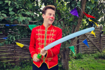 Sculpture sur ballons