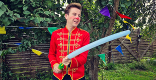 Sculpture sur ballons