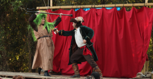 Combat entre Le Capitaine et La Sorcière des mers