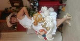 Robe ballon La Siphonée vintage