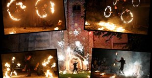 Spectacle de Feu et Mapping