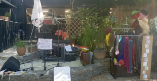 installation à la guinguette à Jojo