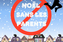 Affiche Noël sans les parents