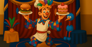 Numéro clownesque - concept art