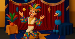 Numéro de jonglerie - concept art