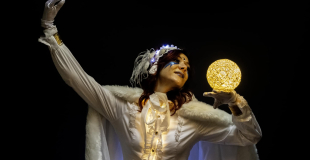 Déambulation polaire lumineuse