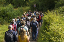 Monique sur les crêtes, spectacle en randonnée