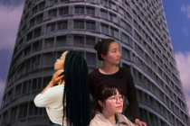 Affiche Paroles de Femmes en Pied d'Immeuble 