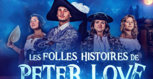 Affiche du spectacle Les Folles Histoires de Peter Love