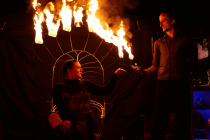 Spectacle de feu chic