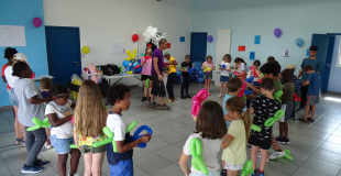 dans une colonie de vacances