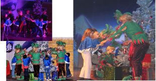 Lucie prépare Noël