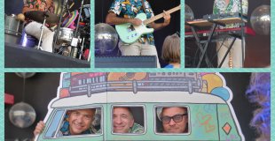 Le trio de Camion vert