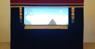 Castelet spectacle d'ombres chinoises - 3m x 2m50 / profondeur : 2m50