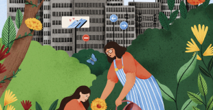 Affiche du spectacle Un souci nommé Algos - Créée par Anaïs Sanchez