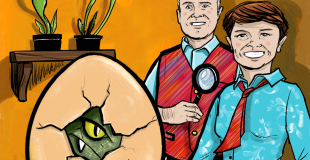 La disparition de l'oeuf de dinosaure