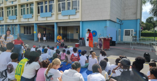 Le spectacle en extérieur