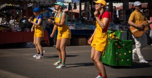 Les Spring Ladies - Trio vocal et musique de rue