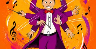 Affiche Professeur Concerto - Vive la musique