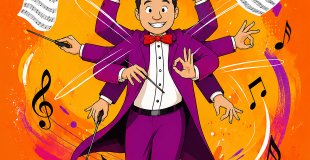 Affiche Professeur Concerto - Vive la musique