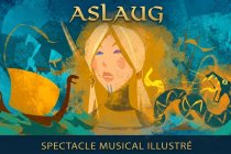 Aslaug & le roi Ragnar  spectacle musical dessiné Cie Ôokaï
