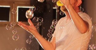Bulles et balles acryliques