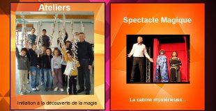 Journée magique atelier et spectacle magique