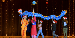 Dragon de Noël