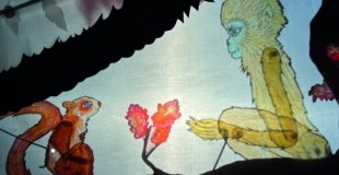 Rencontre de Shemza avec le singe doré