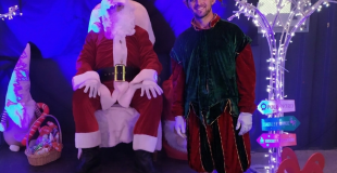 Le Père Noël et ses lutins