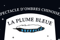 Affiche du spectacle La Plume Bleue