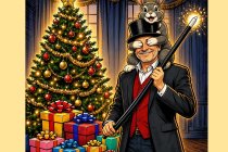 Affiche Le Fabuleux Noël Du Magicien