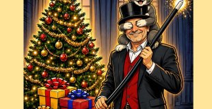 Affiche Le Fabuleux Noël Du Magicien