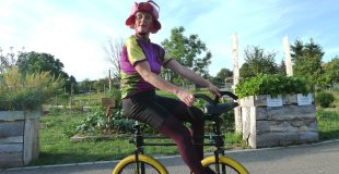 Déambulation sur bi-clown
