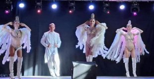 scène tableau cabaret
